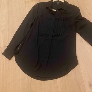 Banana Republic Tuxedo Blouse